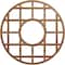 Ekena Millwork O'Neal Wood Fretwork Pierced Ceiling Medallion, Walnut, 28"OD x 10 1/8"ID x 3/8"T CMWP28X28X0375ONWA - alternate 1